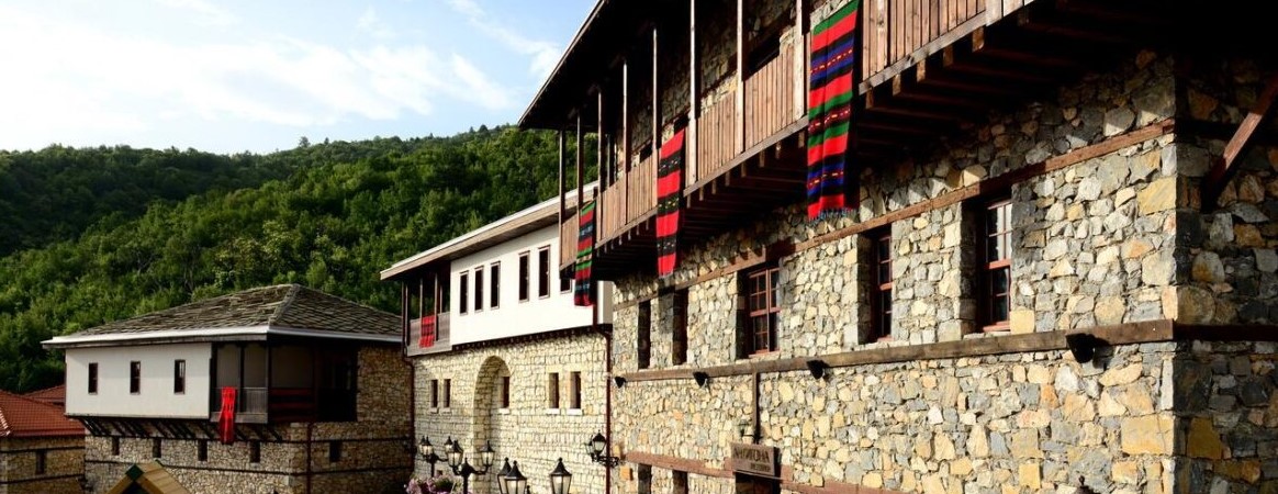 Macedonian Village resort and hotel — ethno complex near Skopje