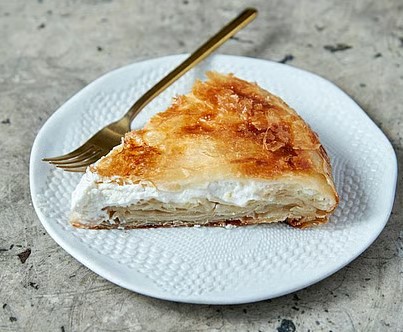 Burek — Macedonian filled layered pastry