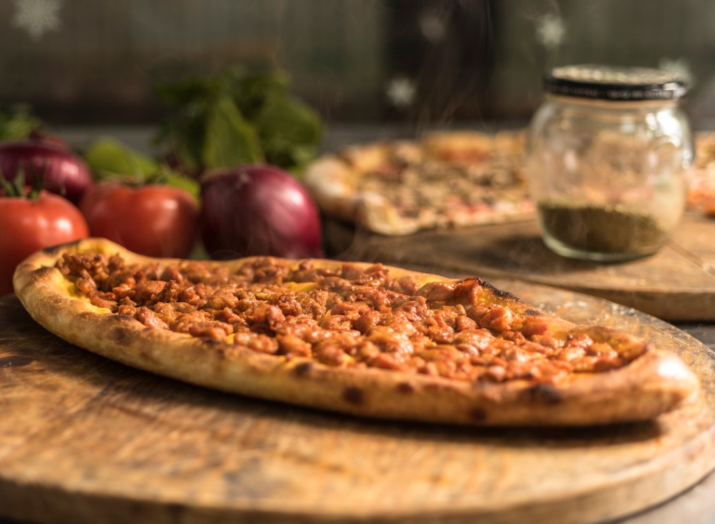 Pastrmajlija — Macedonian meat pie